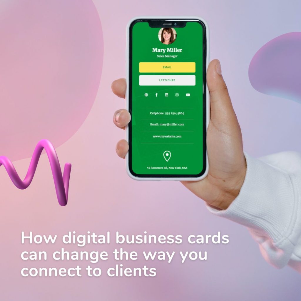 How digital business cards can change the way you connect to clients